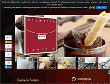 Tablet Screenshot of cremeriafunivia.com